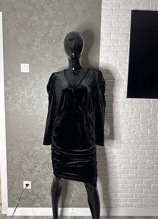 Бархатне плаття shein, xxl