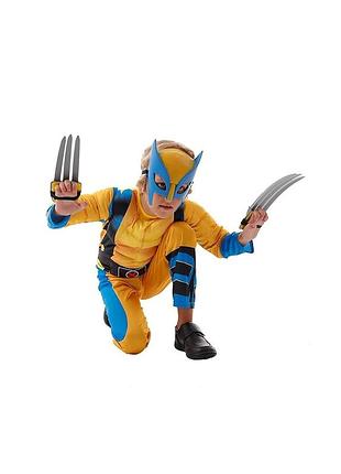 Карнавальный маскарадный костюм росомаха логан wolverine marvel люди x halloween хэллоуин новогодний 9-10 лет