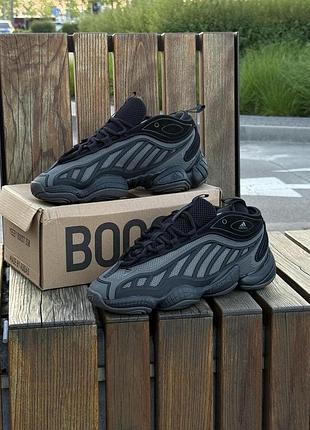 Кроссовки adidas yeezy 500 mid адидас изи мид черно-серые для мужчин легкие и удобные