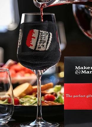 Подарункові шкарпетки чоловічі віскі maker's mark. розмір 37-43