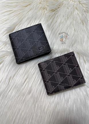 Кошелек lacoste monogram в двух цветах 12 × 10 см