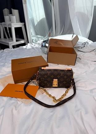 Женская сумка премиум pochette metis monogram canvas