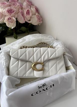 Женская сумка премиум coach pillow tabby