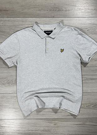Чоловіче преміум футболка поло лайл скот lyle & scott classic golden eagle, xl, оригінал