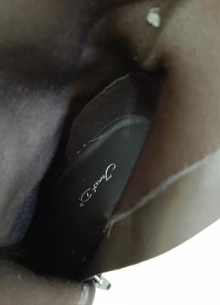 Натуральные кожаные сапоги фирмы janet d ( германия) р.36 стелька 23,7 см10 фото