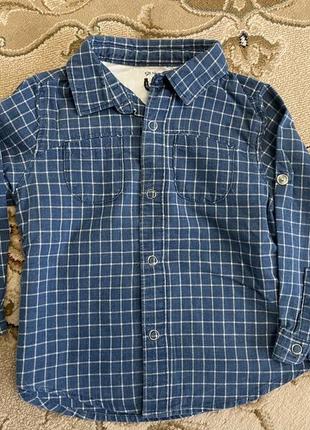 Сорочка кофта zara 12/18