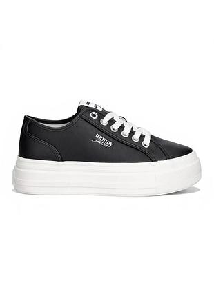 Женские кроссовки tommy jeans tjw flatform черный 37 размер