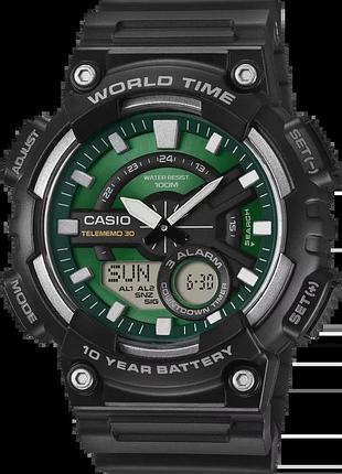 Часы мужские casio timeless collection aeq-110w-3a2