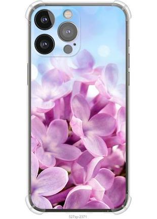 Чехол на iphone 13 pro max сирень из силикона fch_0159942