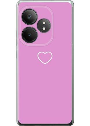 Чехол на realme gt neo6 se сердце 2 из силикона fch_0160488