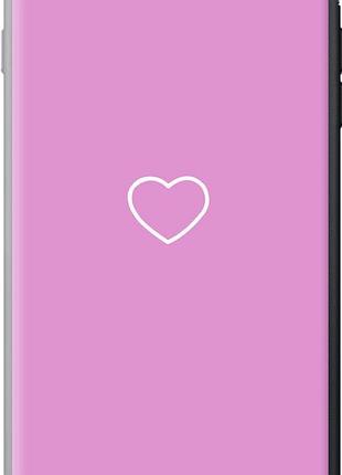 Чехол на iphone 8 plus сердце 2 из пластика fch_0160496