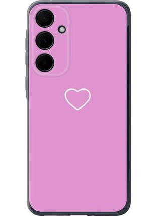 Чехол на samsung galaxy a35 сердце 2 из силикона fch_0160541