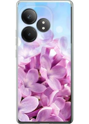 Чехол на realme gt neo6 se сирень из силикона fch_0159974
