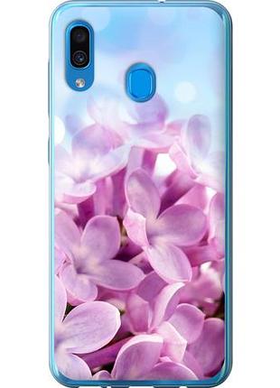 Чехол на samsung galaxy a30 2019 a305f сирень из пластика fch_0036878