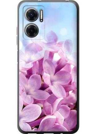 Чехол на xiaomi redmi 10 5g сирень из силикона fch_0160029