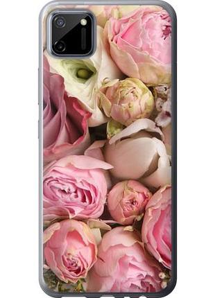 Чехол на realme c11 2020 розы из пластика fch_0165042