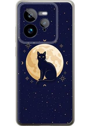 Чехол на realme gt 7 pro cute cat celestial/witchy из силикона fch_0165199