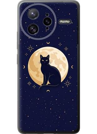 Чехол на xiaomi poco f7 ultra cute cat celestial/witchy из силикона fch_0165225