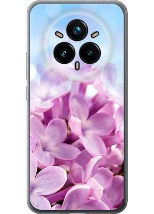 Чехол на realme 14 pro + сирень из силикона fch_0159975