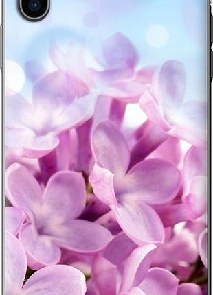 Чехол на iphone xs max сирень из пластика fch_0159921