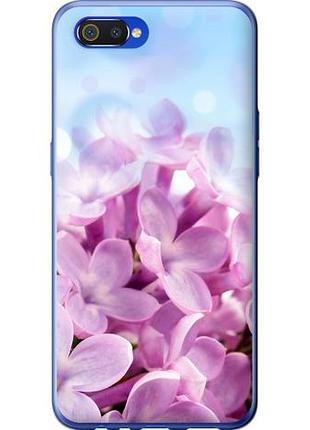 Чехол на realme c2 сирень из силикона fch_0159932