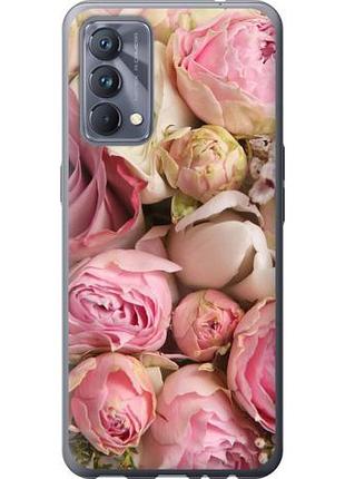 Чехол на realme gt master розы из силикона fch_0165046