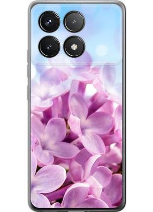 Чехол на xiaomi poco f6 pro сирень из силикона fch_0160022