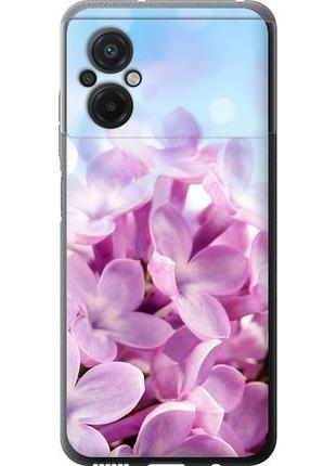 Чехол на xiaomi poco m5 сирень из силикона fch_0036915
