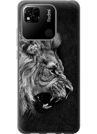 Чехол на xiaomi redmi 9c лев из силикона fch_0010303