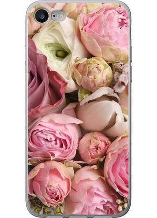 Чехол на iphone 8 розы из пластика fch_0165120