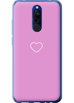 Чехол на xiaomi redmi 8 сердце 2 из силикона fch_0011367
