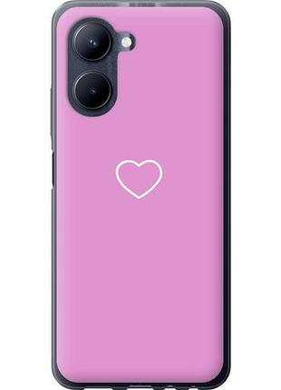 Чехол на realme c33 сердце 2 из силикона fch_0160452