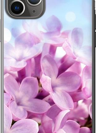 Чехол на iphone 11 pro сирень из пластика fch_0036919