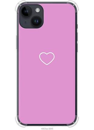 Чохол для apple iphone 14 plus з силікону fch_0160455