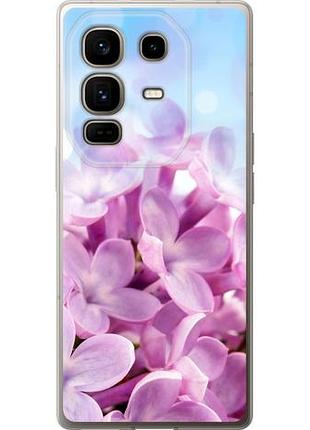 Чехол на infinix note 50 pro+ сирень из силикона fch_0159988