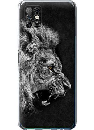 Чехол на infinix note 8 лев из силикона fch_0164919