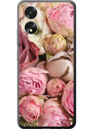 Чехол на oppo a18 розы из силикона fch_0165083