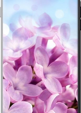 Чехол на iphone 8 plus сирень из силикона fch_0159922