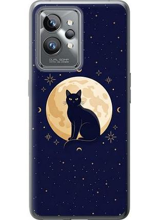Чехол на realme gt2 pro cute cat celestial/witchy из силикона fch_0165208