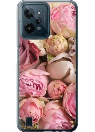 Чехол на realme c31 розы из силикона fch_0165018