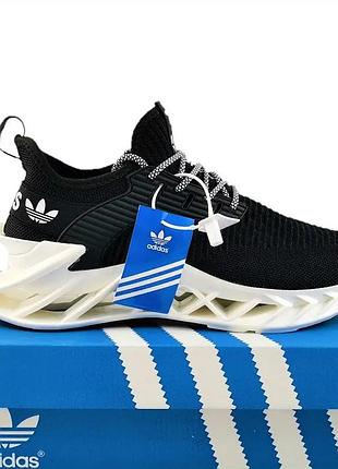 Кроссовки мужские springblade чёрные с амортизацией (наявність розмірів в описі)
