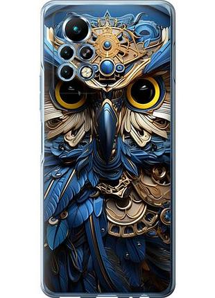 Чехол на infinix note 11 pro сова из силикона fch_0163387