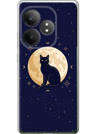 Чехол на realme gt neo6 se cute cat celestial/witchy из силикона fch_0165191
