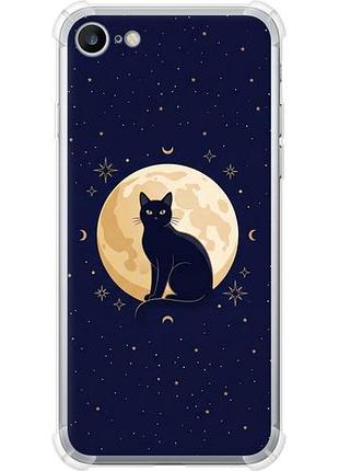 Чехол на iphone 7 cute cat celestial/witchy из силикона fch_0165200