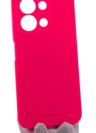 Чехол silicone cover для xiaomi redmi 15c 4g global (код модели 25078ra3ea/2078ra3ey) бампер с микрофиброй розовый