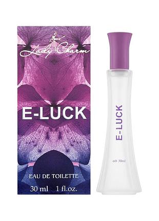 Туалетна вода жіноча lady charm e-luck 30 мл aroma parfume 1185