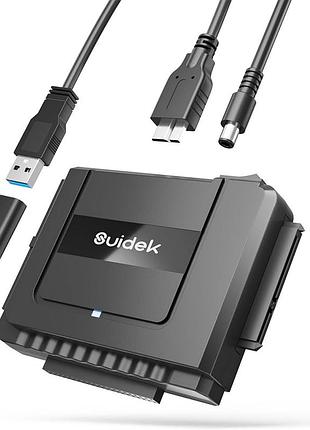 Адаптер-перехідник suidek y-3322d usb 3.0 / type-c to ide & sata