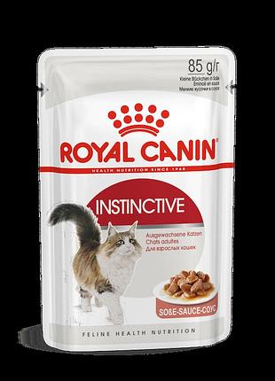 Royal canin instinctive (роял канин интенсив) консервы в соусе для кошек 85 г 85 г