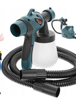 Краскопульт электрический для стен 1650 вт boxer bx-771 электрический краскораспылитель gt-80