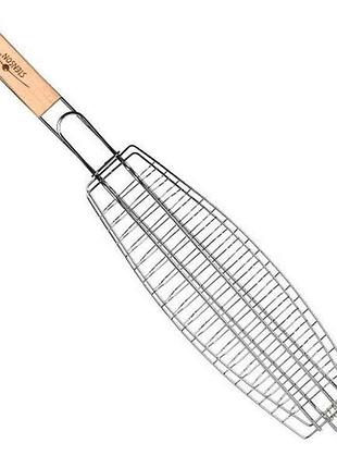 Решiтка-гриль для риби 60(5)*36*12,5*3см mh-5413 тм stenson